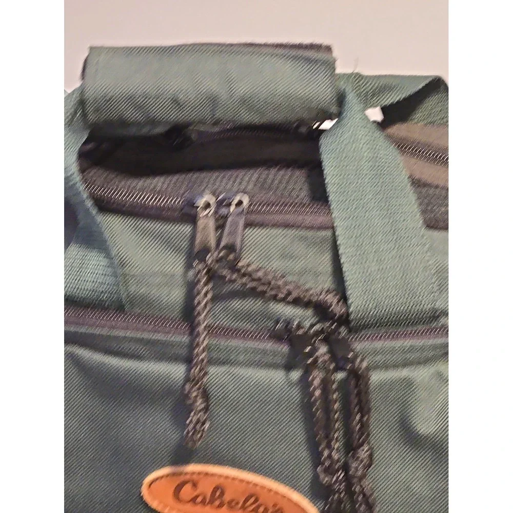Cabela's Outdoor Gear Green Utility Duffle Bag Travel Fishing Camping Small Tote